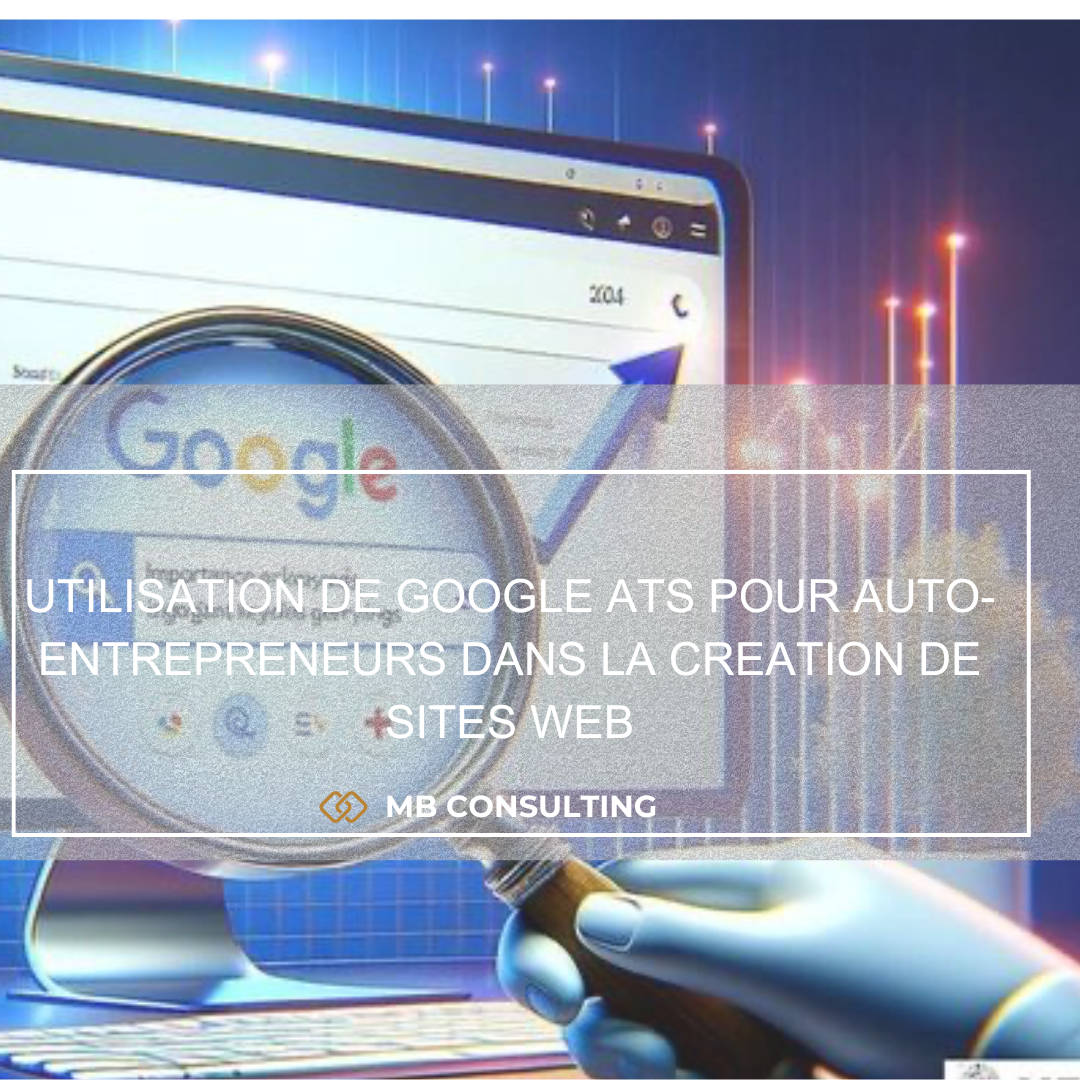 Utilisation de Google ATS pour Auto-Entrepreneurs dans la Création de Sites Web