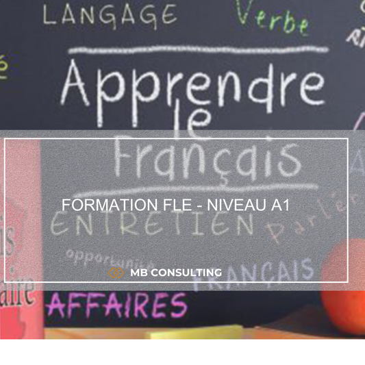 Formation FLE - Niveau A1