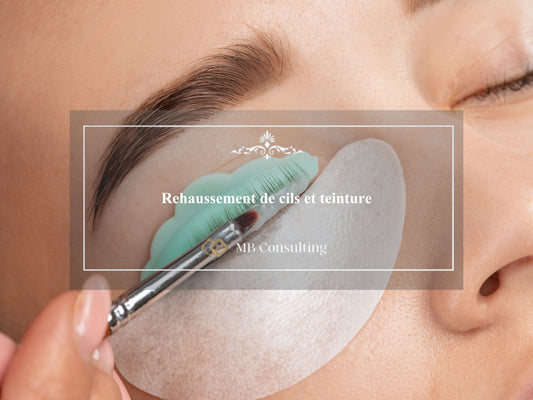 Rehaussement de cils et teinture